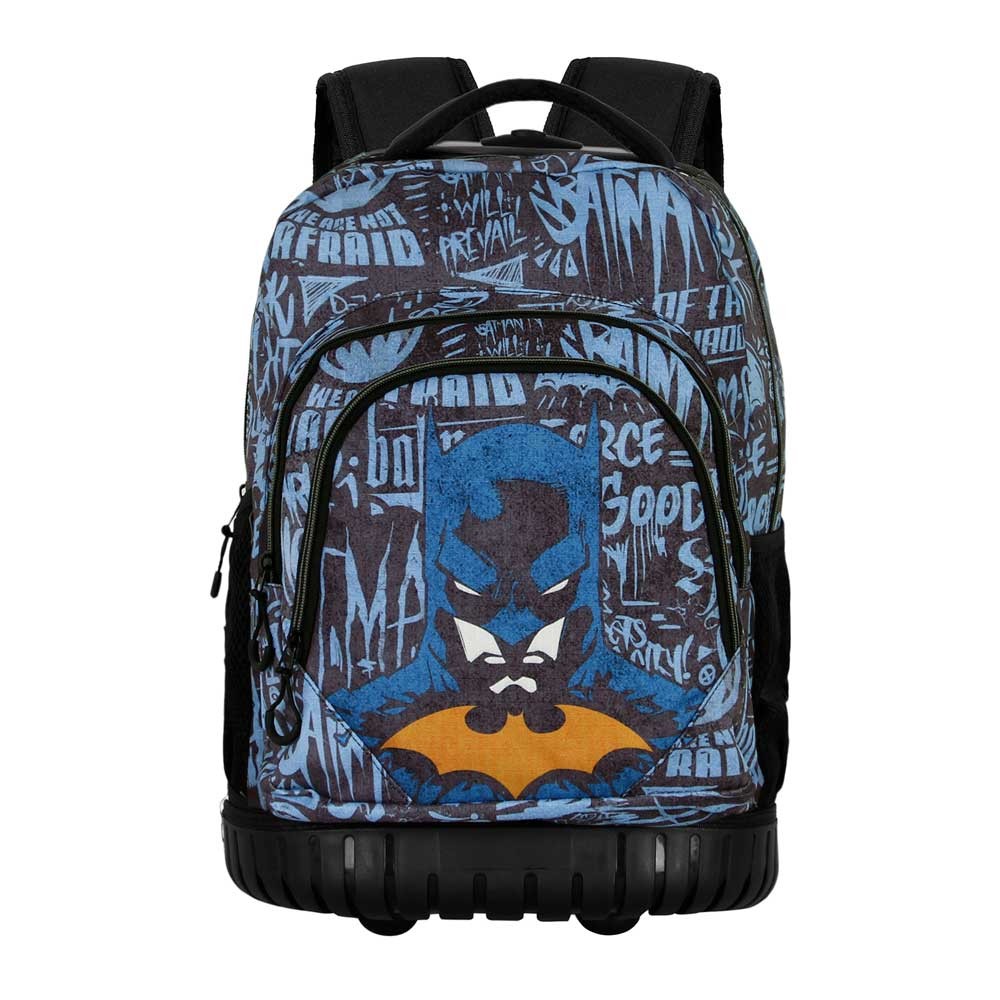 School backpack with GTS Fan Batman Wayne wheels