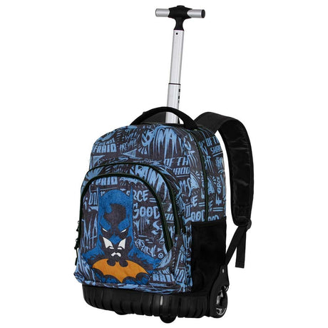 School backpack with GTS Fan Batman Wayne wheels