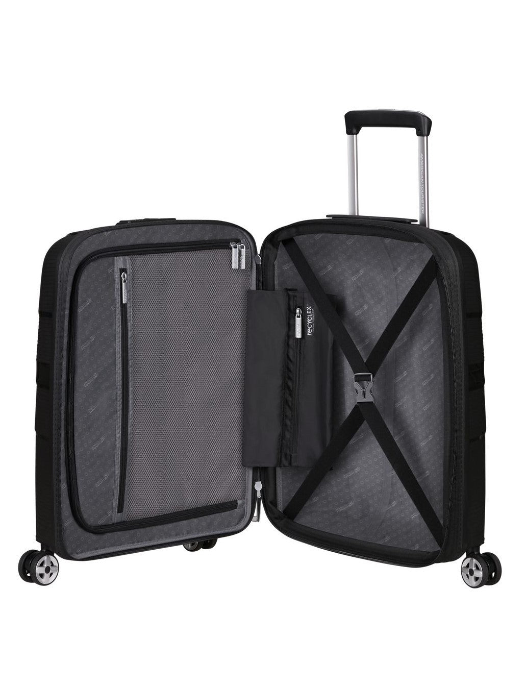 AMERICAN TOURISTER SET Cabin suitcase + Starvibe bag