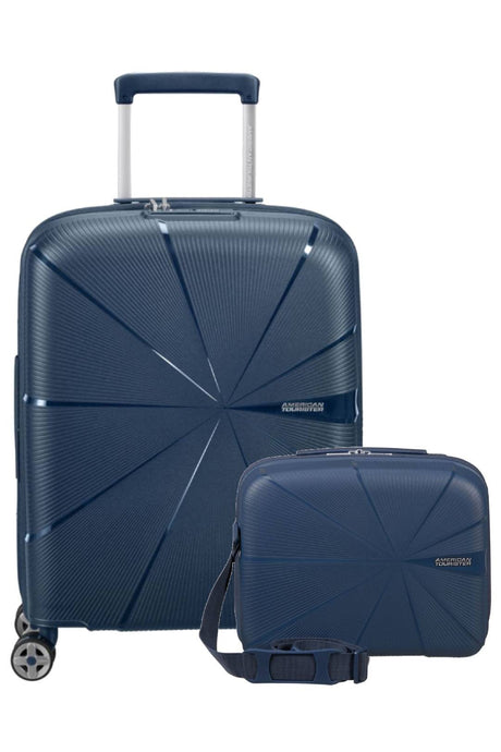 AMERICAN TOURISTER SET Cabin suitcase + Starvibe bag