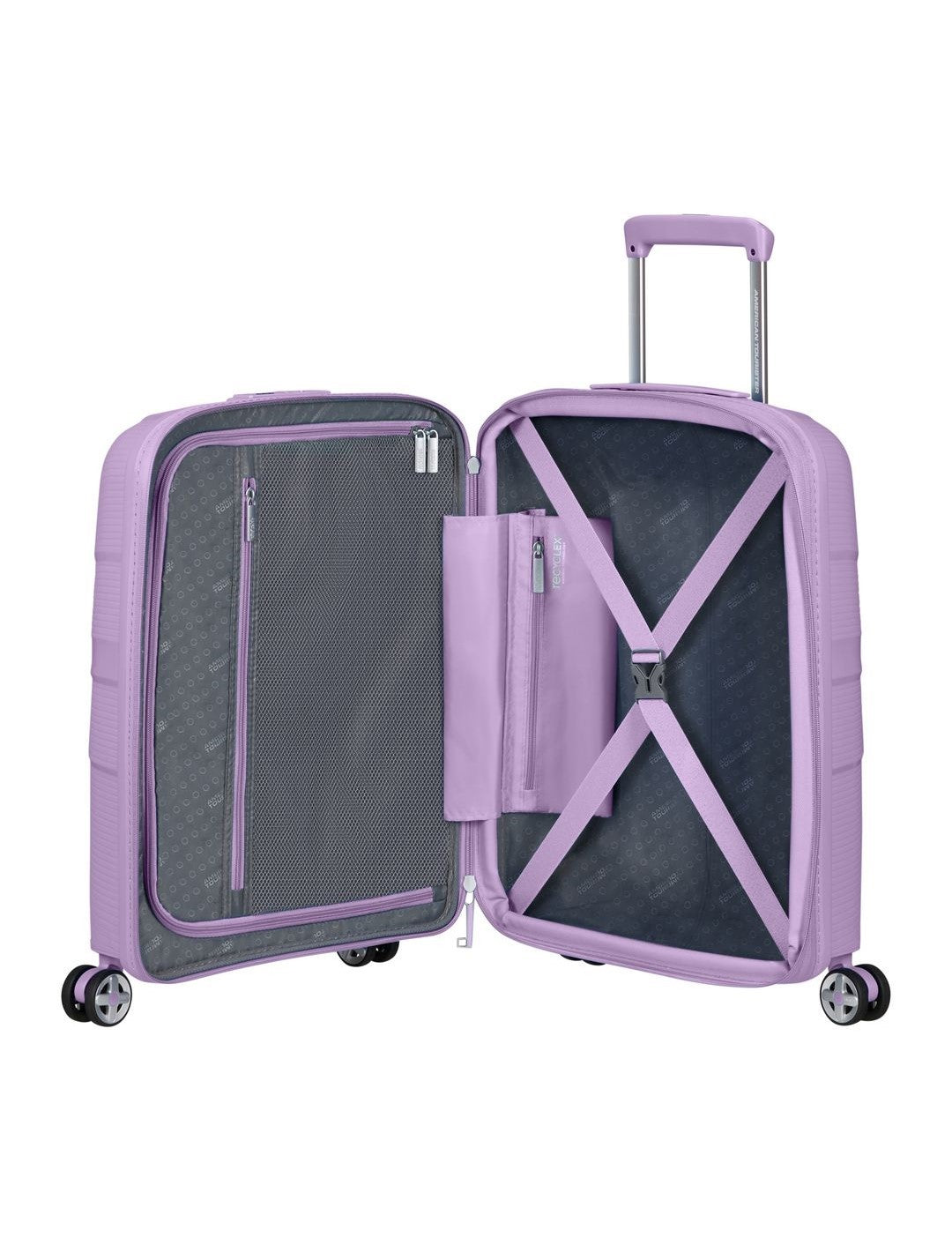 AMERICAN TOURISTER SET Cabin suitcase + Starvibe bag