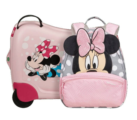 Children's suitcase and backpack s - Minnie Glitter-DISNEY of Dream Rider Samsonite