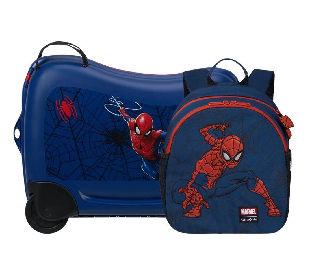 SAMSONITE Children's Suitcase and Backpack S - Spiderman Web