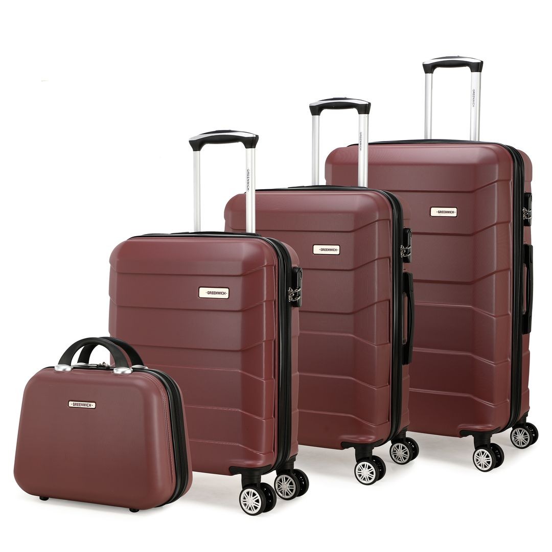 Budapest extendable suitcase set Greenwich