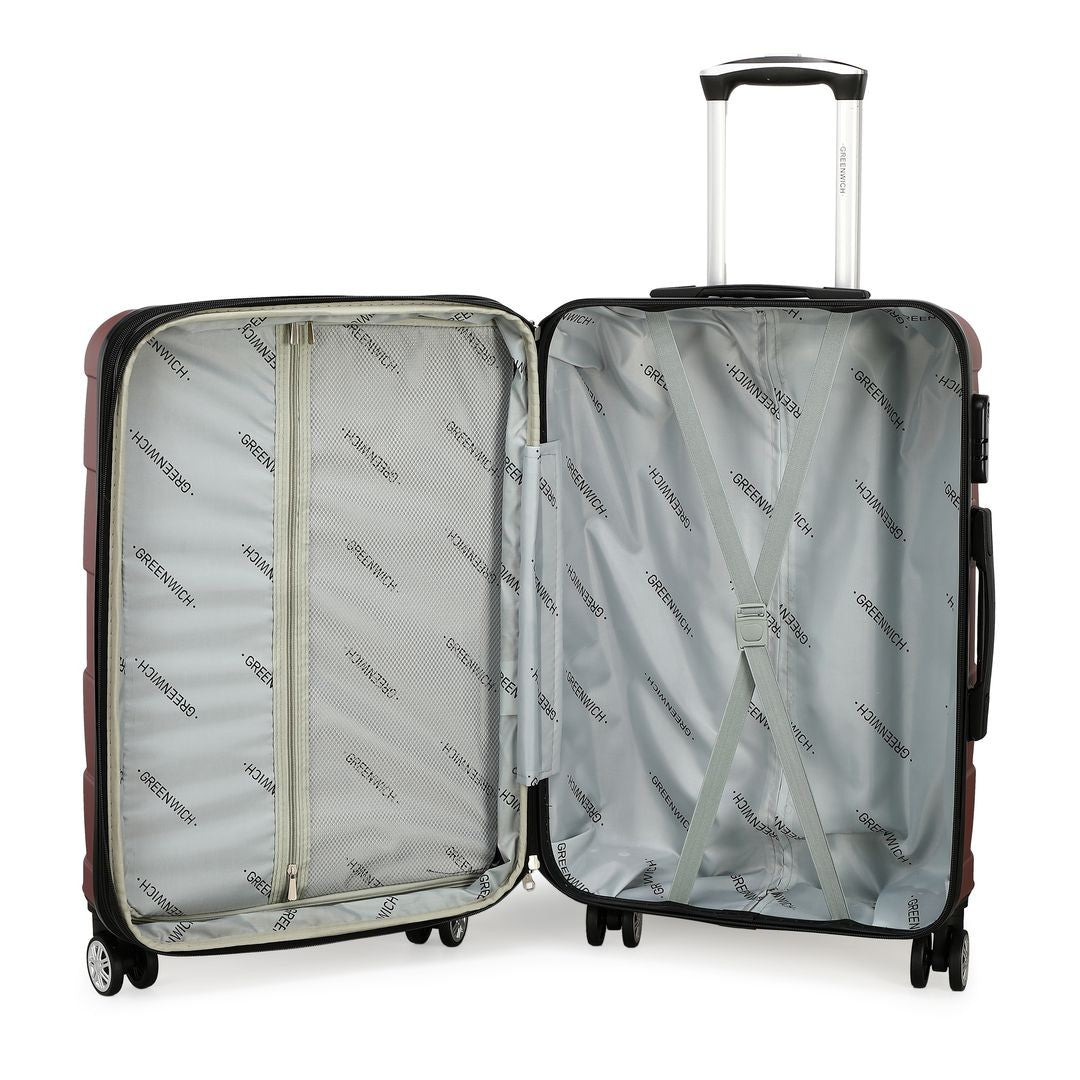 Middle and small suitcase set Budapest extendable Greenwich