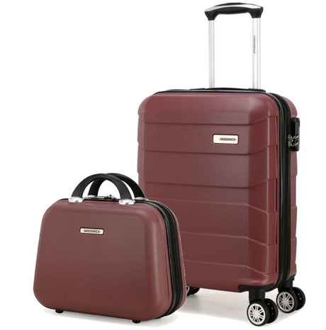 Extensible small suitcase set and bagpest bag Greenwich