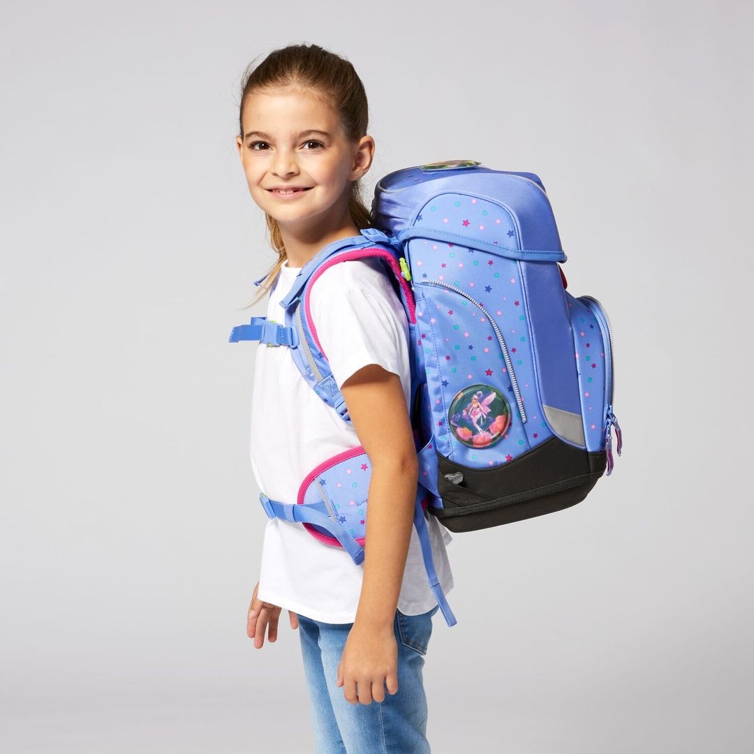 ERGOBAG Secchio set di zaino per la scuola rigida - Cavalli Dreambar