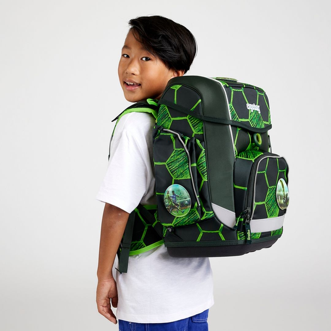 ERGOBAG Secchio set di zaino per la scuola rigida - Cavalli Dreambar