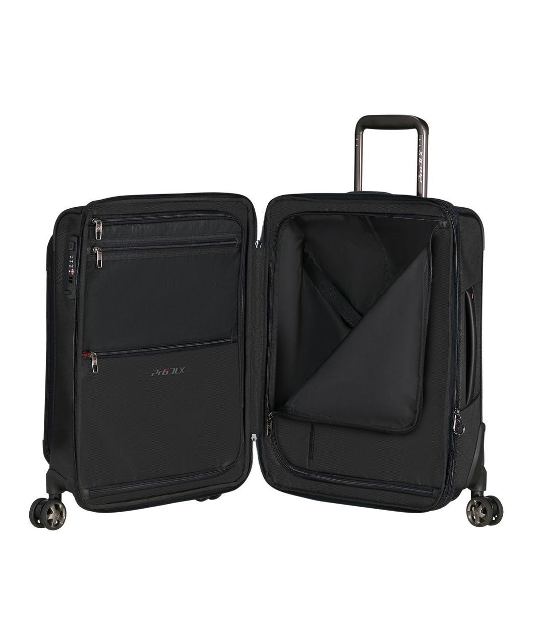 SAMSONITE Trolley cabin pro-dlx 6 extendable 55cm with portatrajes