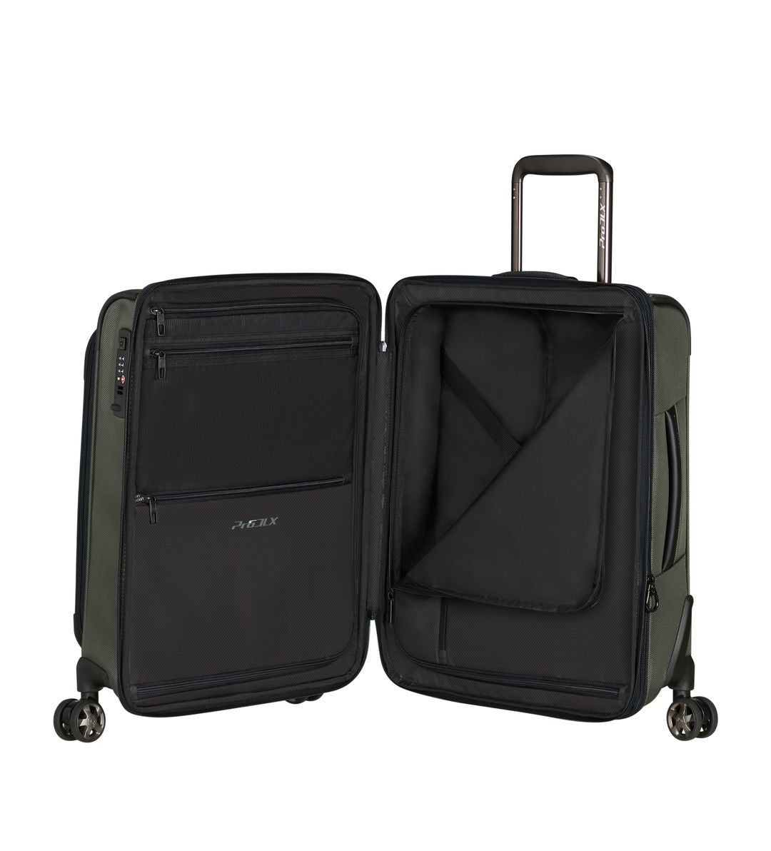 Pack SAMSONITE Trolley cabin and ex-dlx 6 extendable backpack