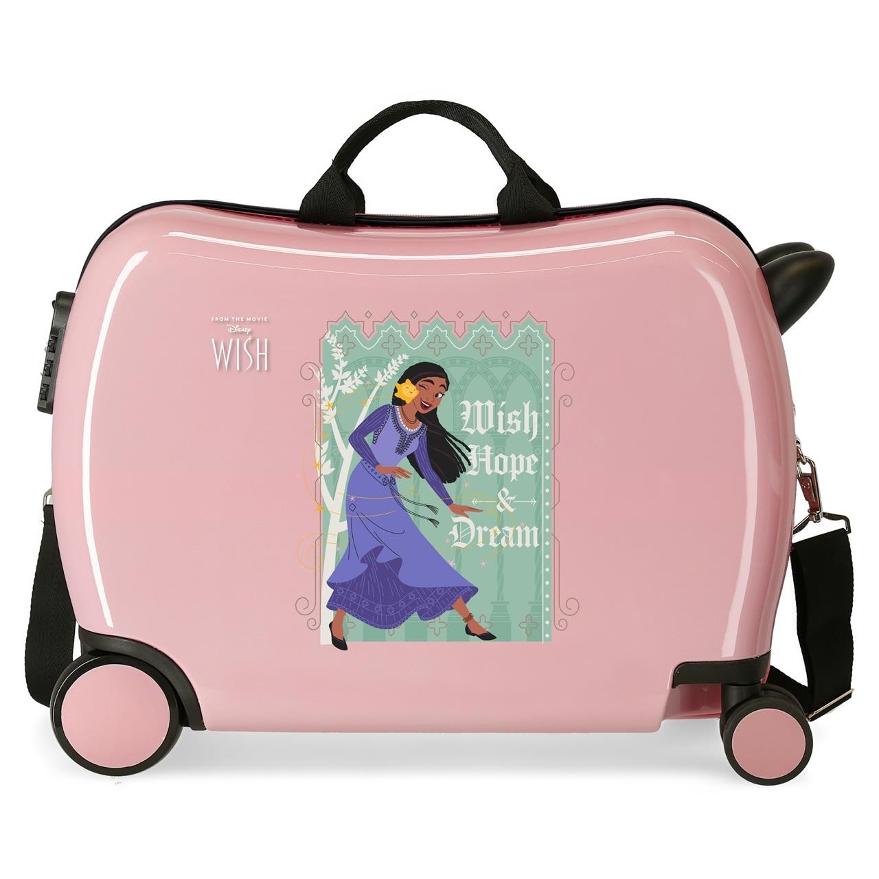 Children's suitcase wishes eat True 2 multidirectional wheels nude