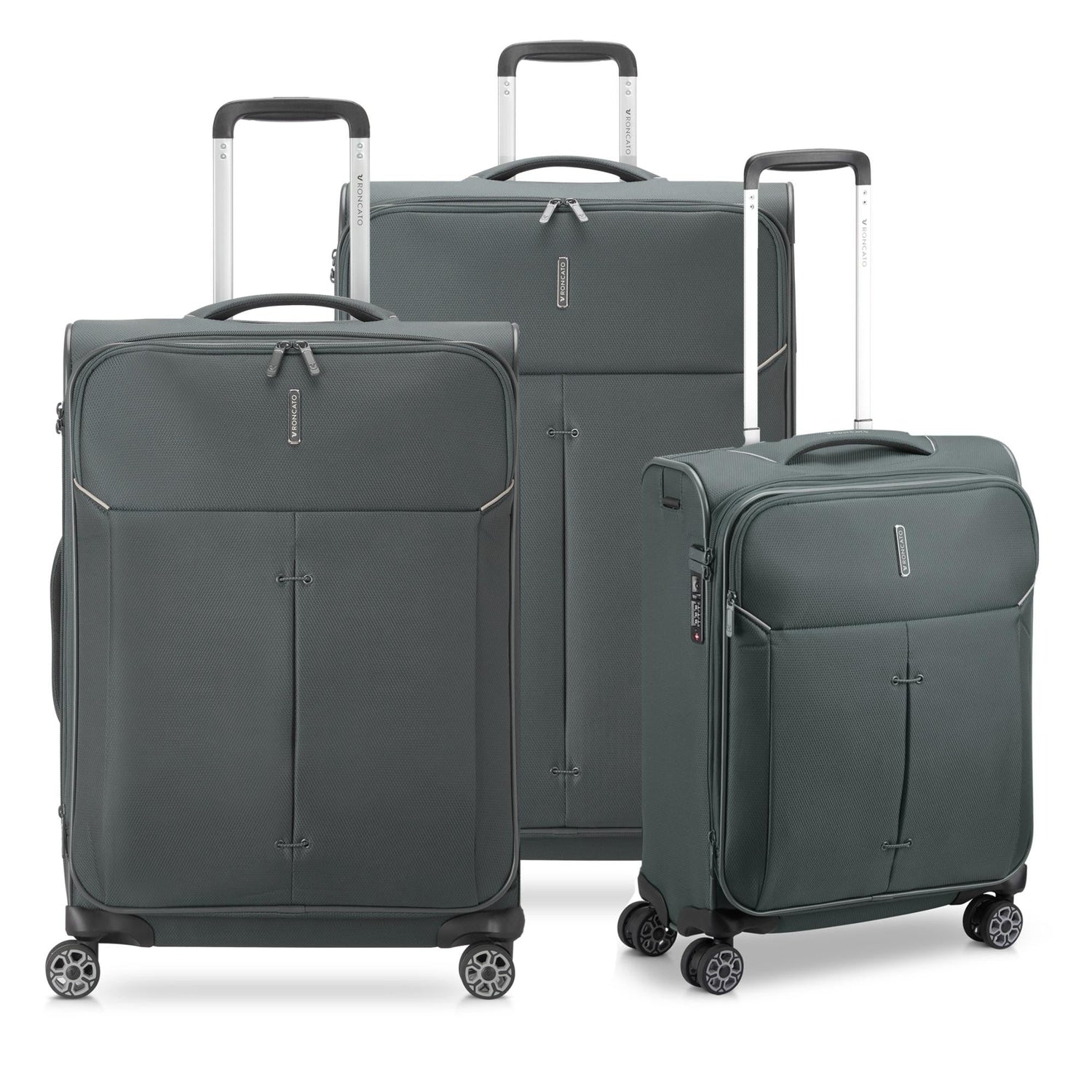 Roncato Ironik 2.0 extensible soft trolley set