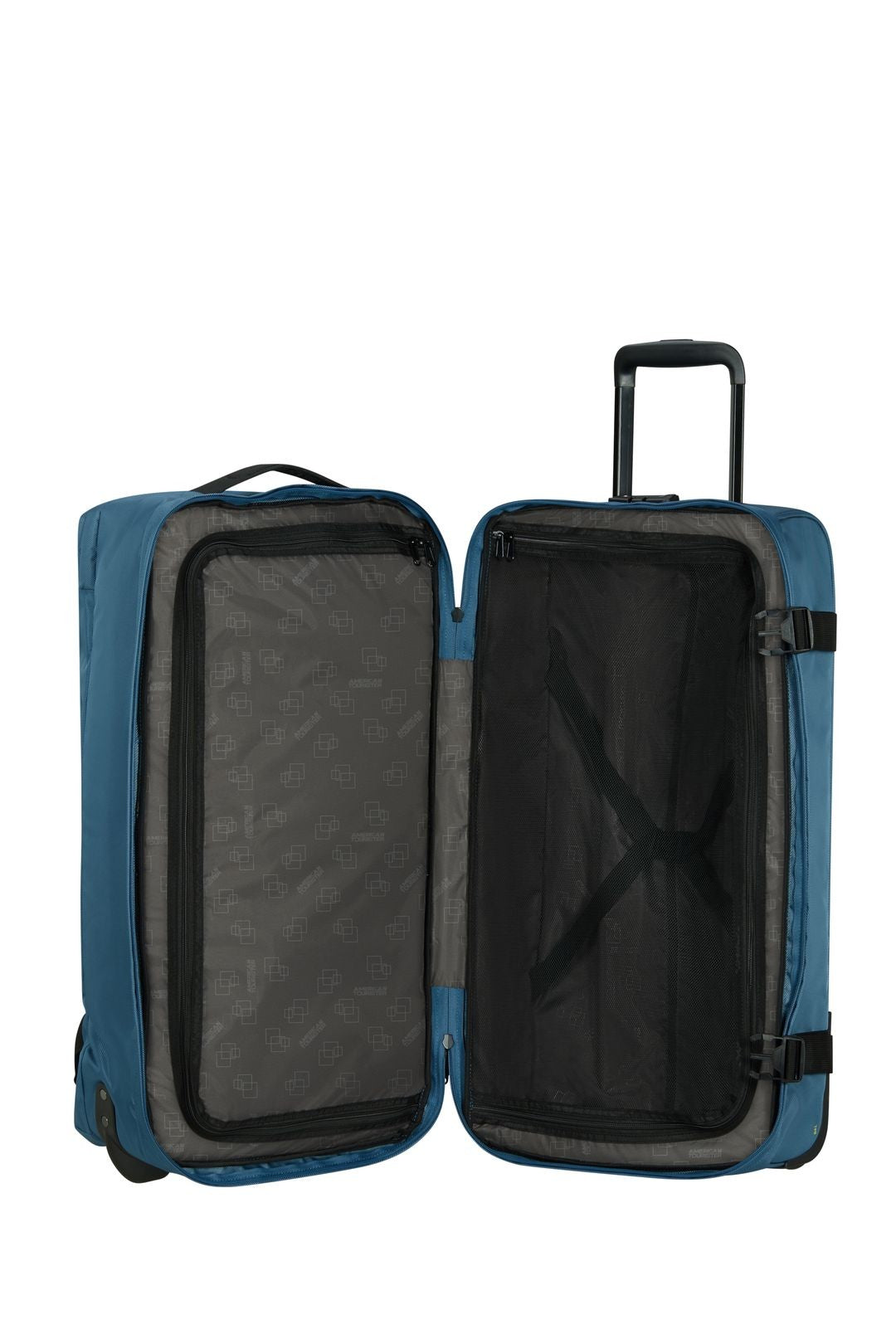 Median suitcase of 2 wheels urban track American Tourister