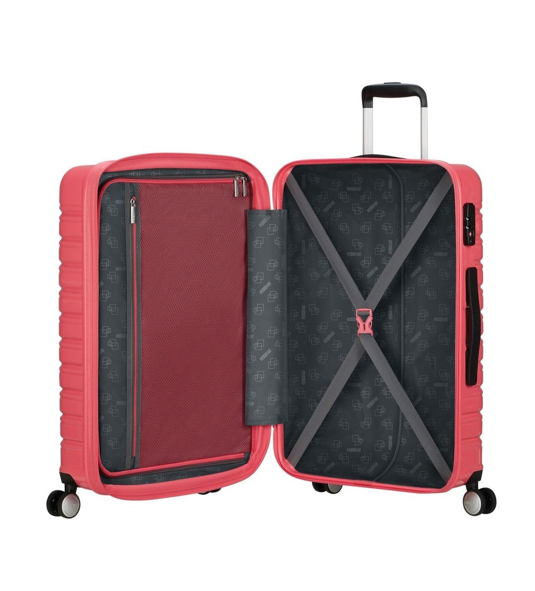 AMERICAN TOURISTER Extensible median suitcase flashline pop 67cm