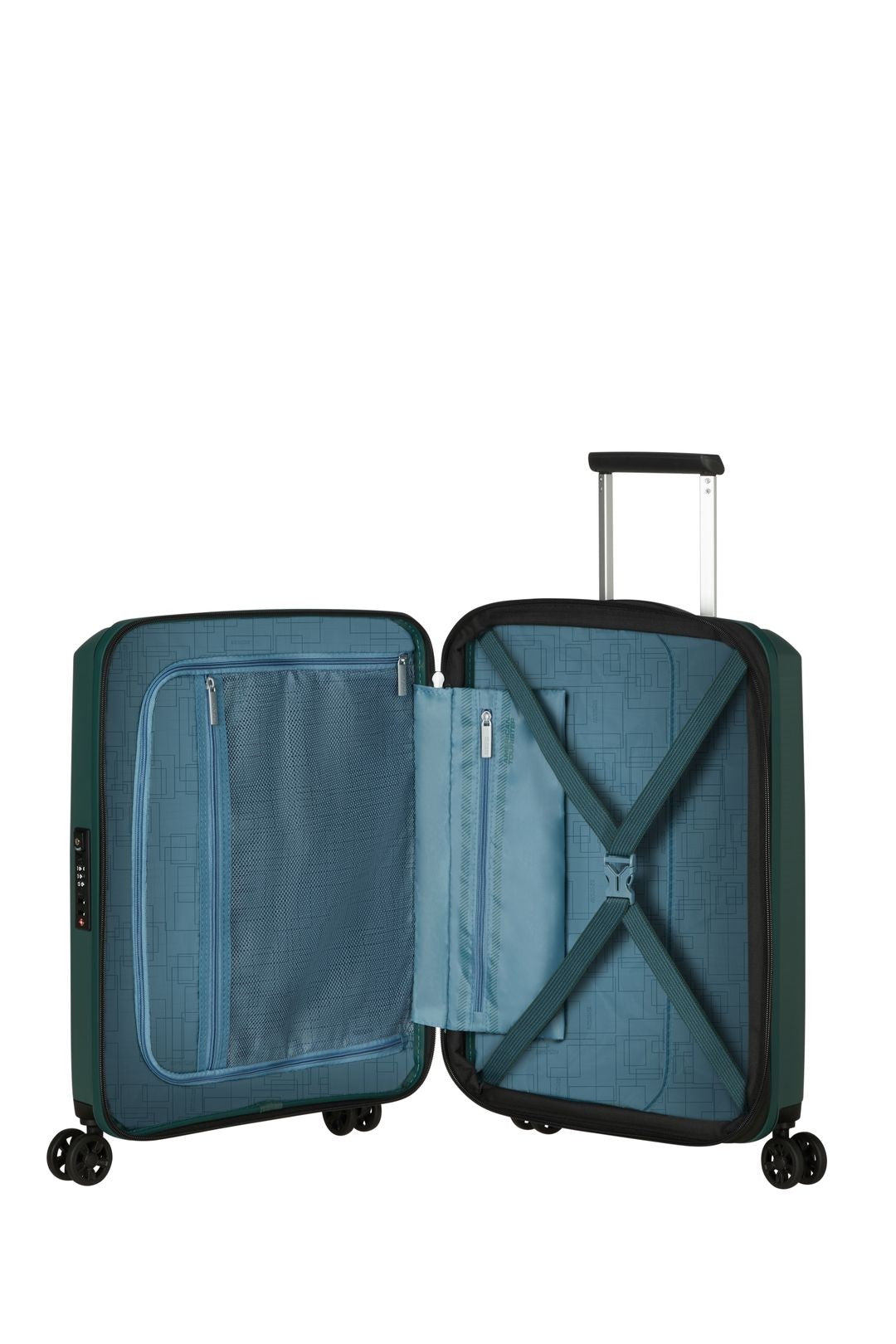 American Toursiter Aerostep Cabin suitcase Extensible 55cm