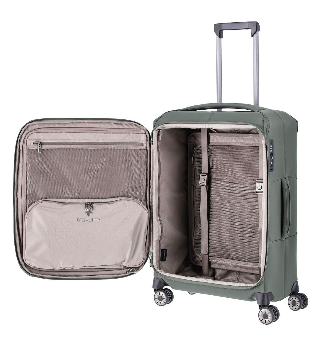 TRAVELITE Extensible median suitcase 68cm