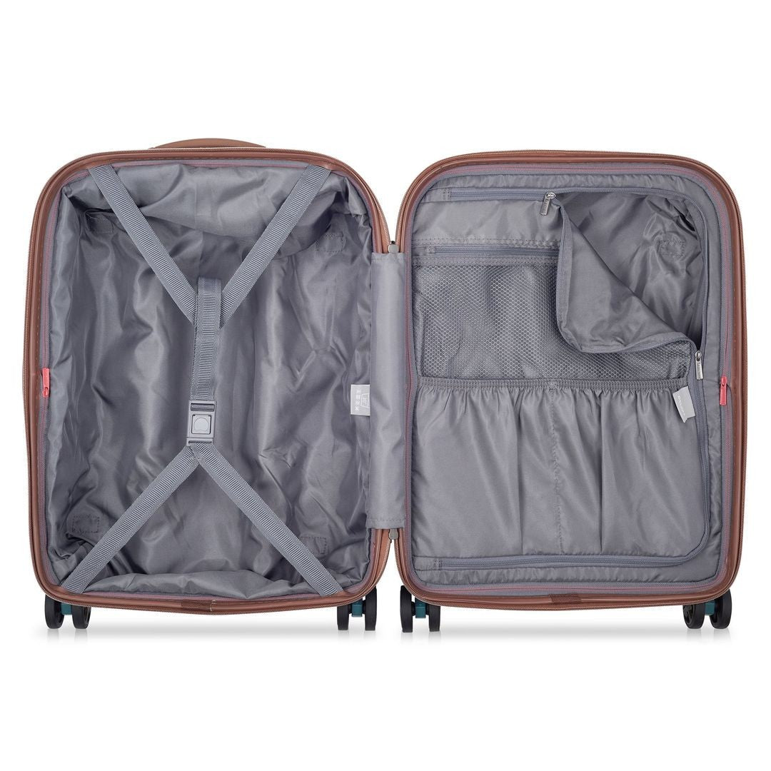 DELSEY Rigid Cabin St Tropez 55cm suitcase