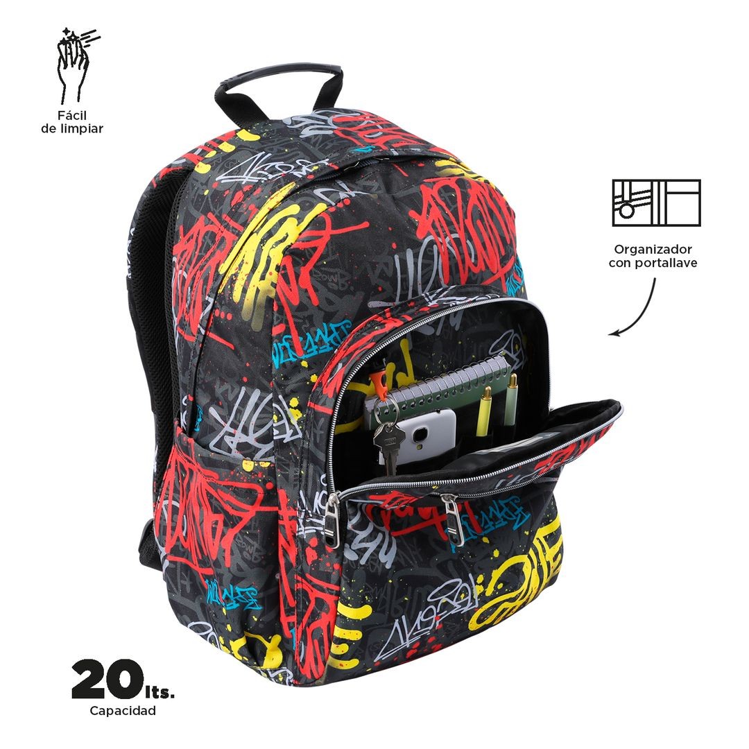 TOTTO School Backpack - 6cs Graphil Watercases