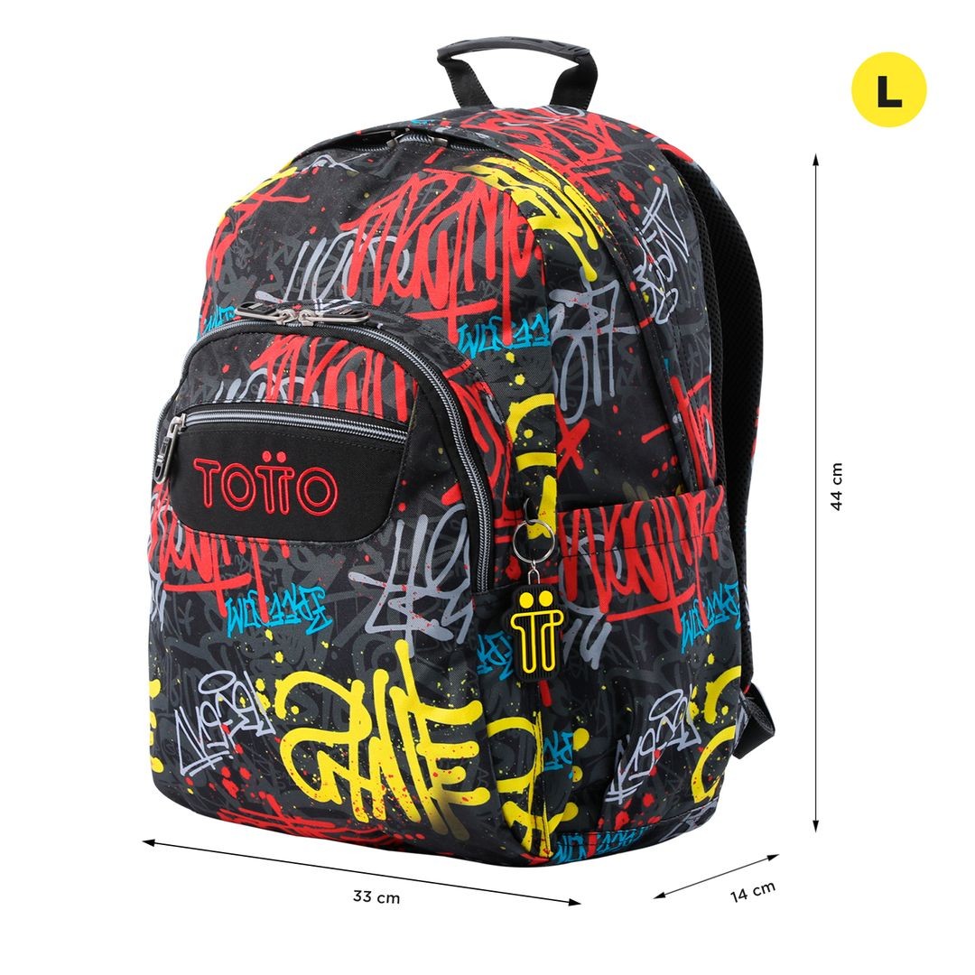 TOTTO School Backpack - 6cs Graphil Watercases