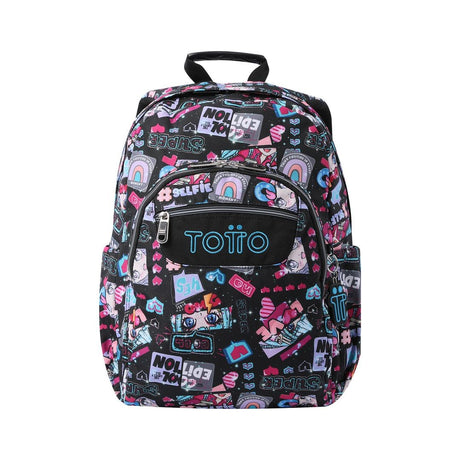 TOTTO School Backpack - Watercolors 6cz Misato