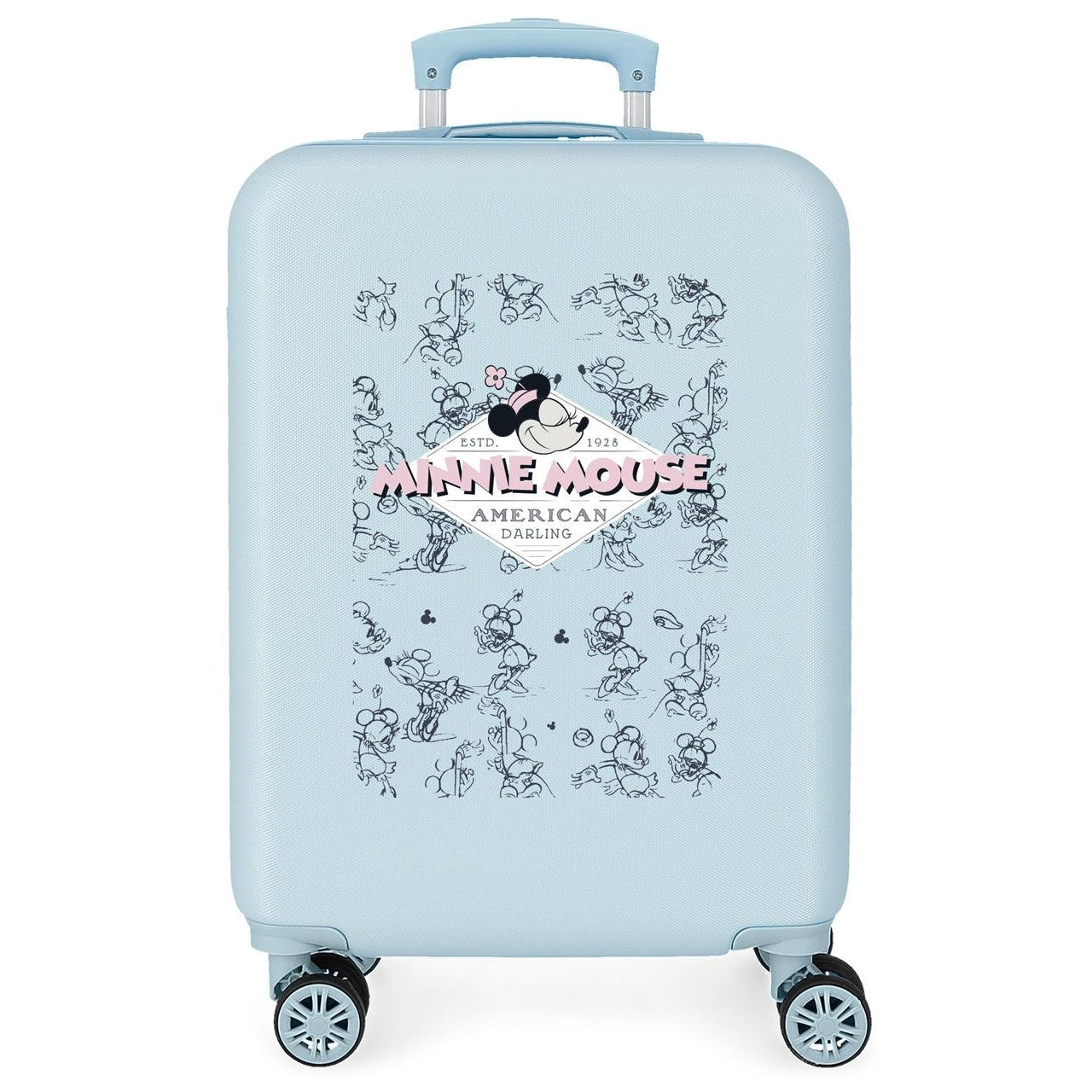 Maleta de cabina MINNIE AMERICAN DARLING rígida 55 cm