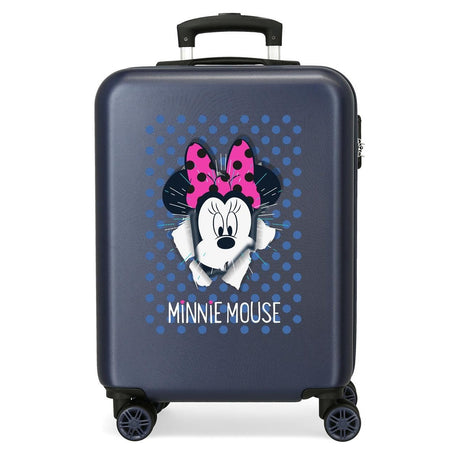 Cabin suitcase Rigid Minnie 55cm Sunny Day Day Navy Blue