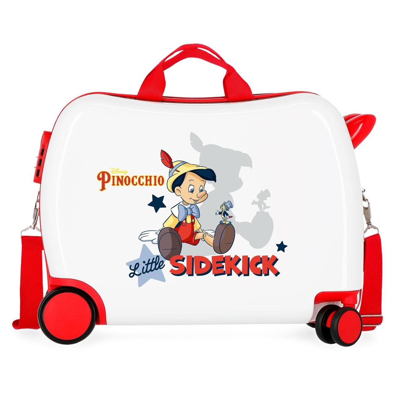 Correpasillos infantil 2 ruedas multidireccionales Pinocchio & Sidekick