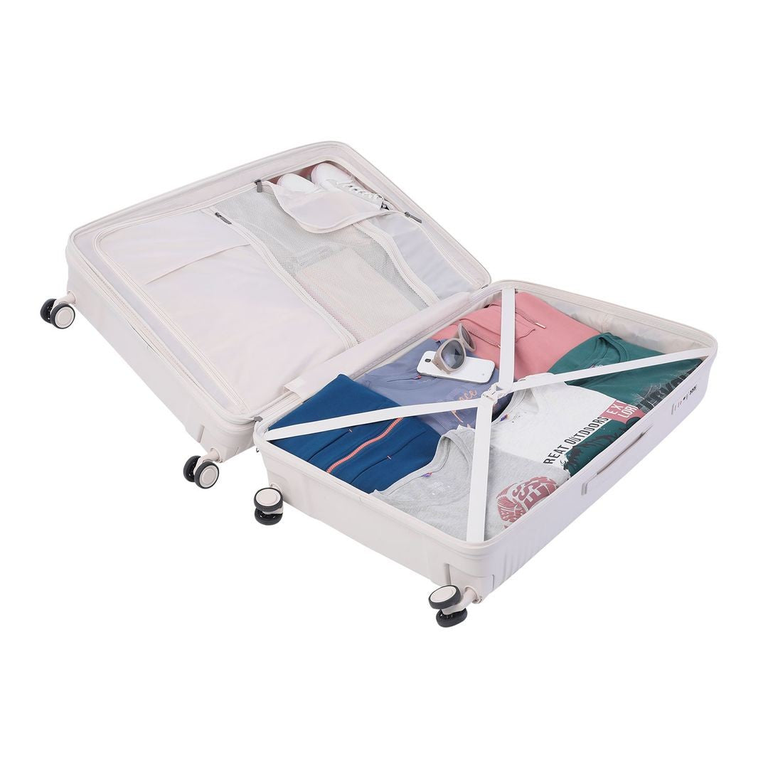 TOTTO Large extendable suitcase Traveler