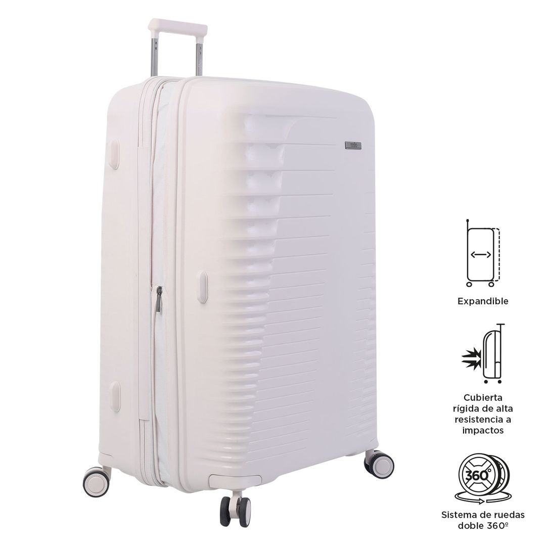 TOTTO Large extendable suitcase Traveler