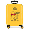 Maleta de cabina Winnie The Pooh Ocre rígida 55cm