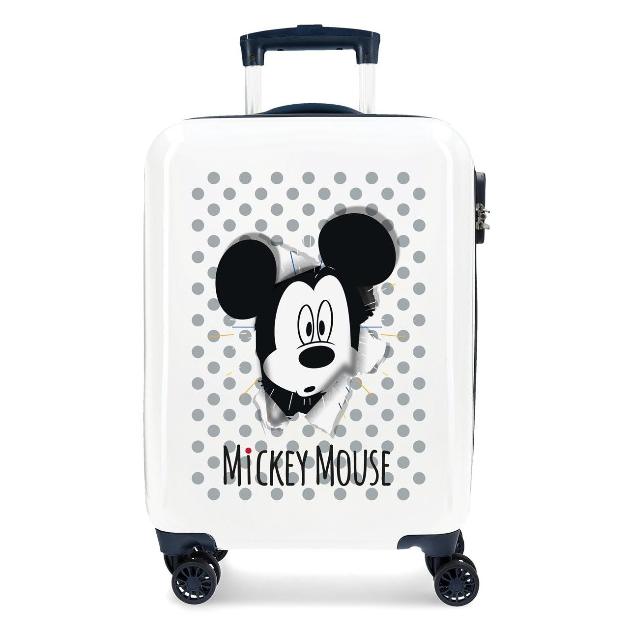 Cabin suitcase Rigid Mickey Mouse 55cm Blue