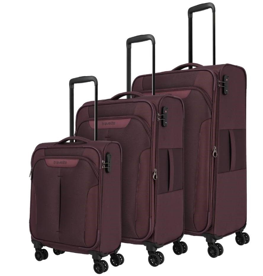 TRAVELITE Croatian soft suitcase set