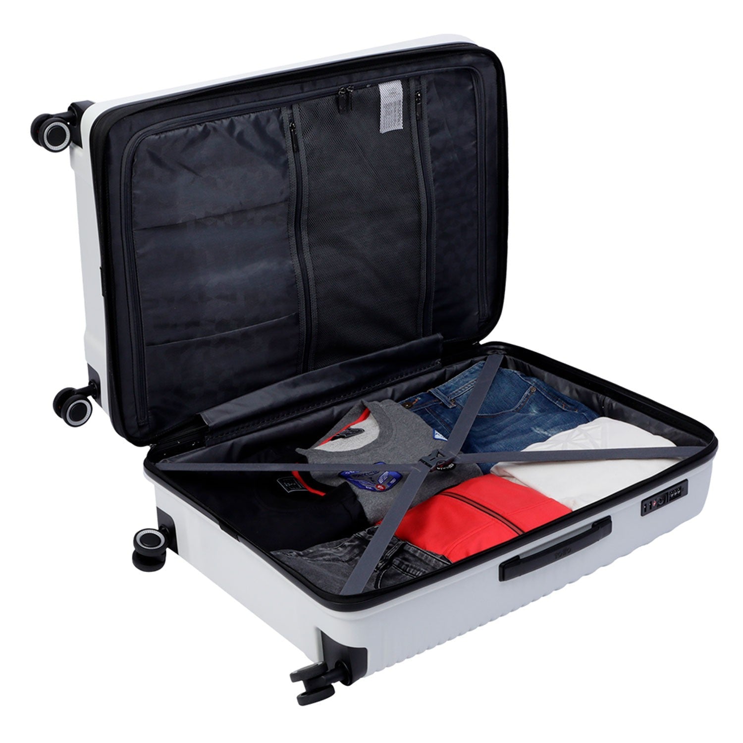 TOTTO Large extendable suitcase Traveler