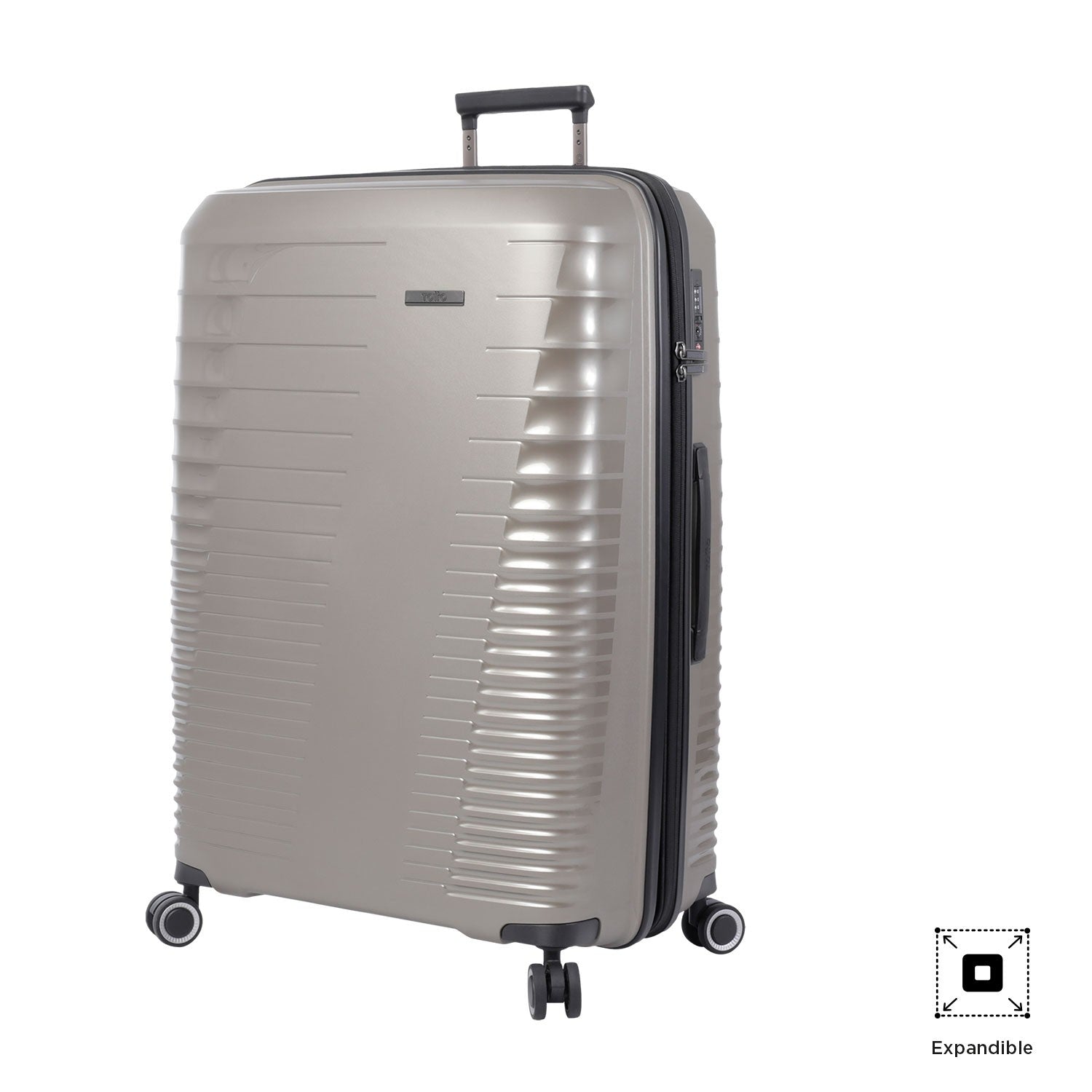 TOTTO Large extendable suitcase Traveler