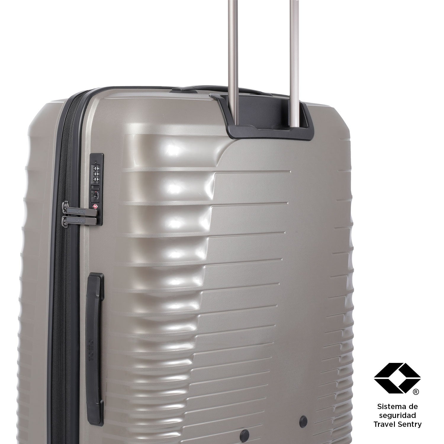 TOTTO Large extendable suitcase Traveler