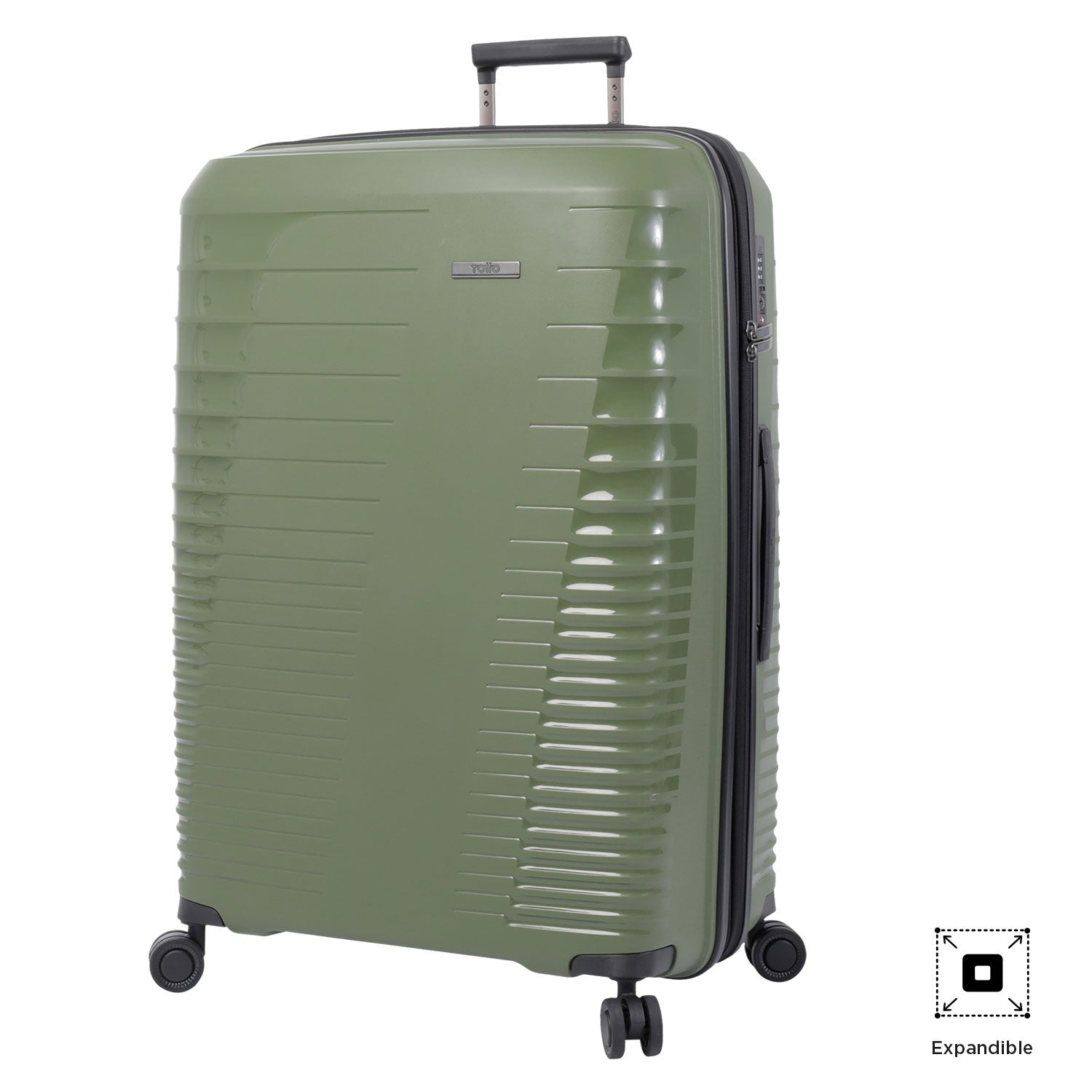 TOTTO Large extendable suitcase Traveler