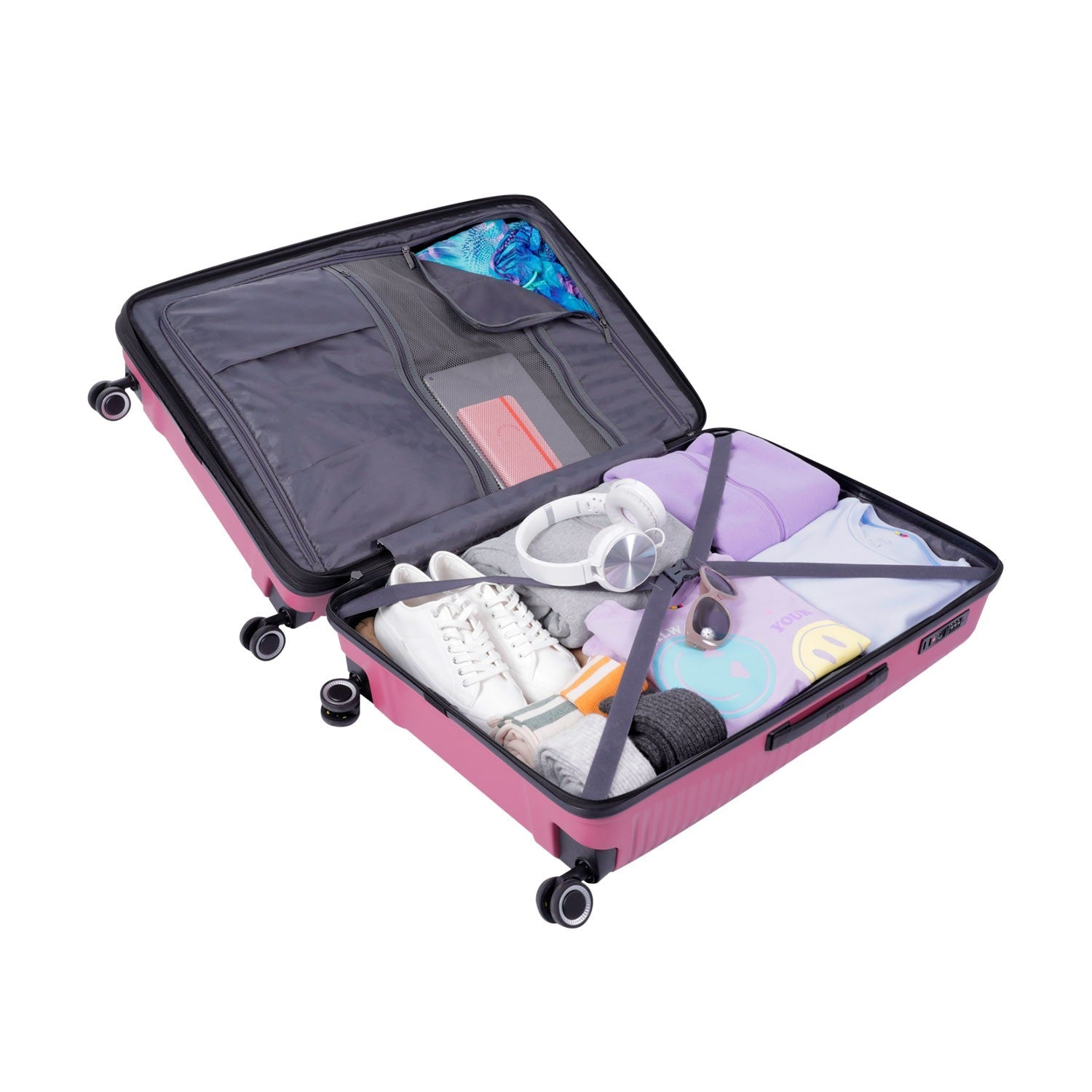 TOTTO Large extendable suitcase Traveler