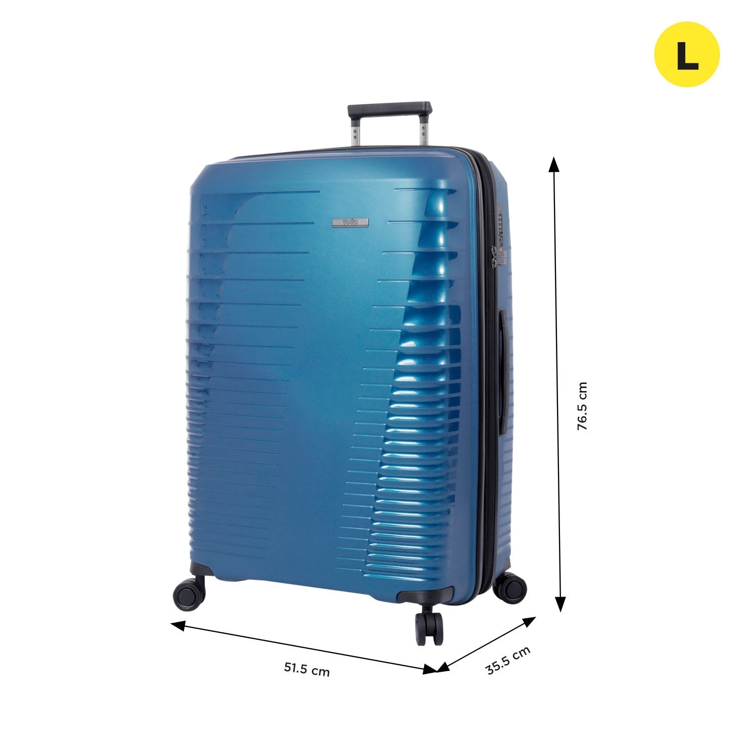 TOTTO Large extendable suitcase Traveler