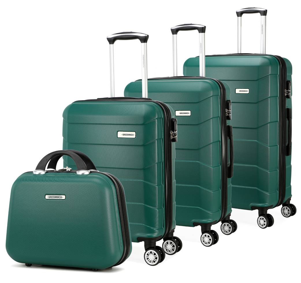 Budapest extendable suitcase set Greenwich