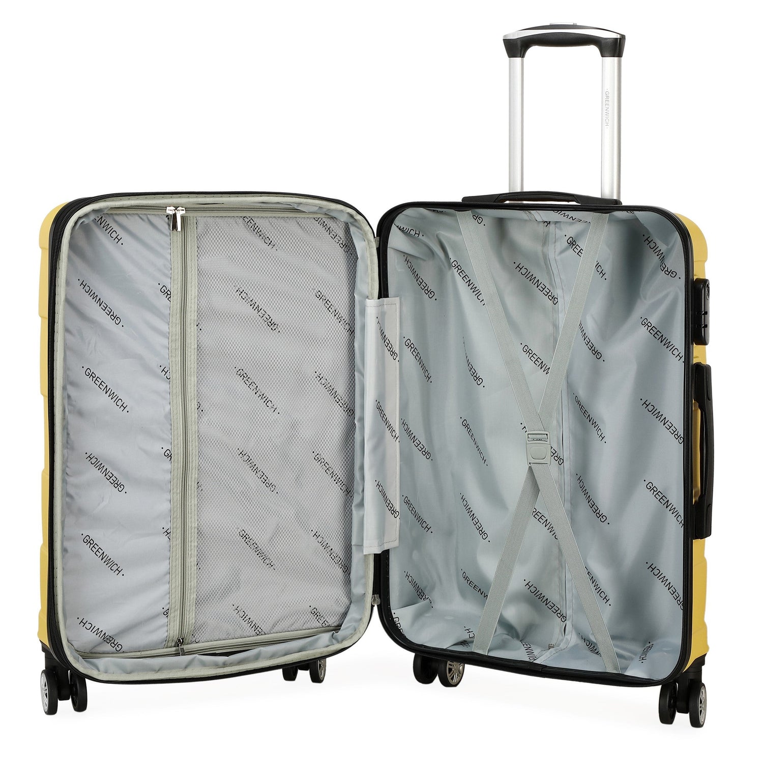 Extensible small suitcase set and bagpest bag Greenwich