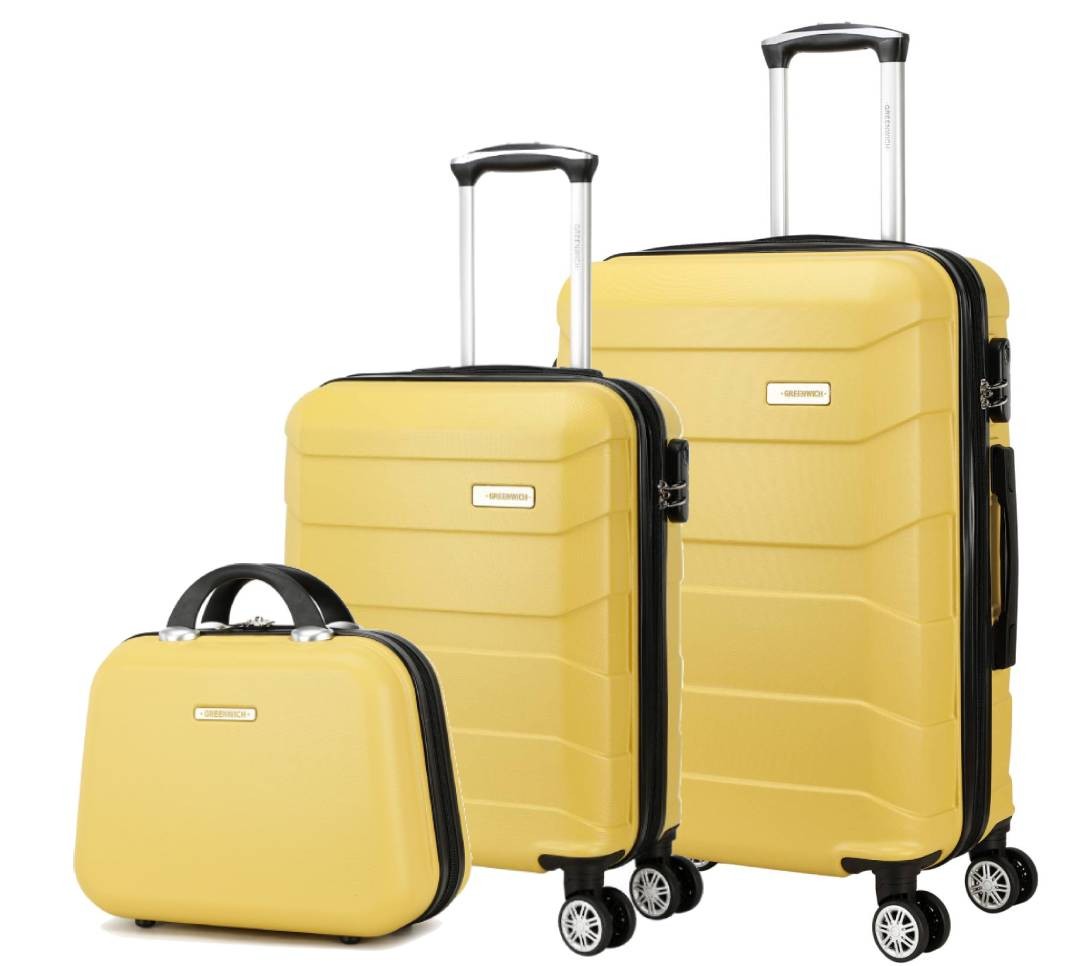 Extensible suitcase set with Budapest bag Greenwich