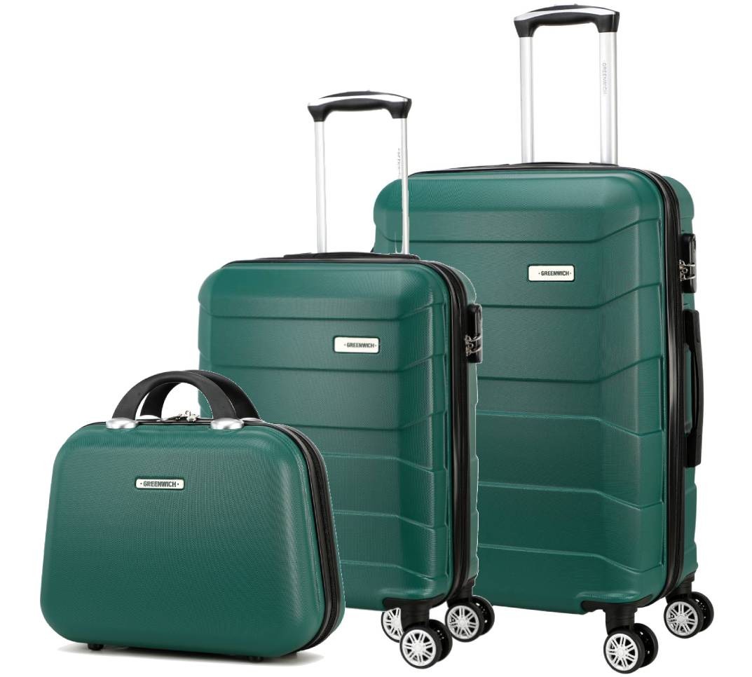 Extensible suitcase set with Budapest bag Greenwich