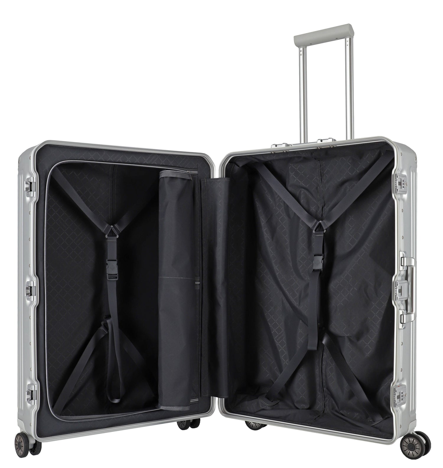 TRAVELITE - Large aluminum suitcase Next 2.0 - 77cm