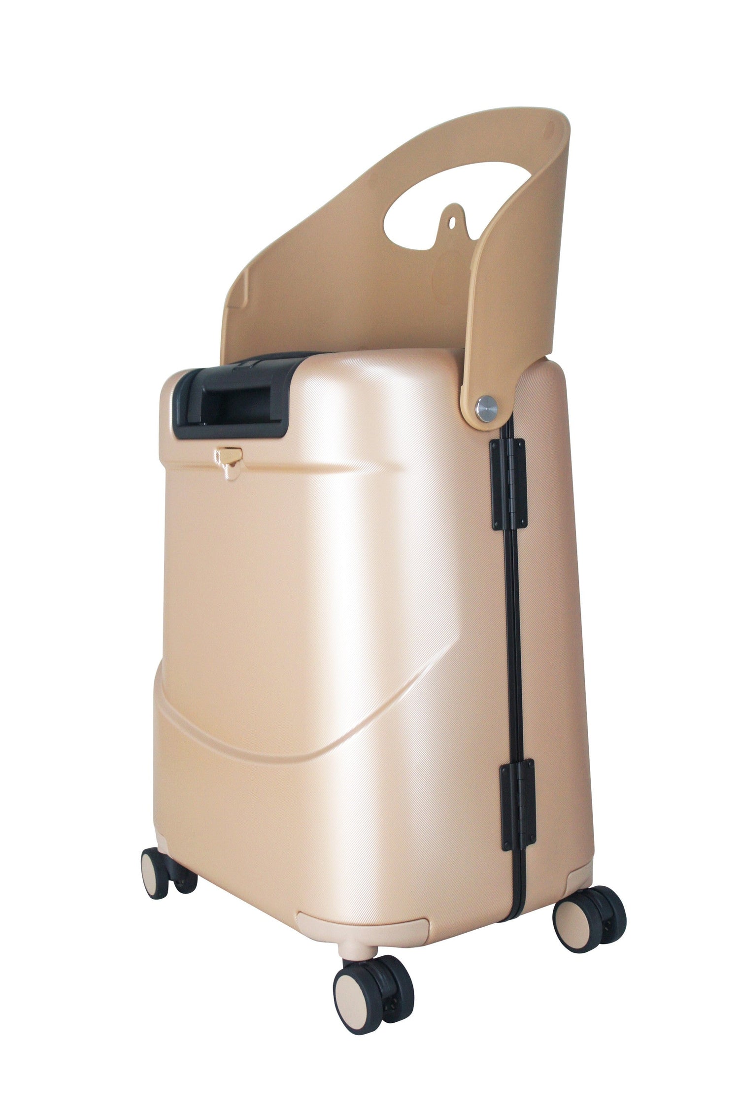 MIAMILY Cabin suitcase With seat -Carry on- champagne Gold