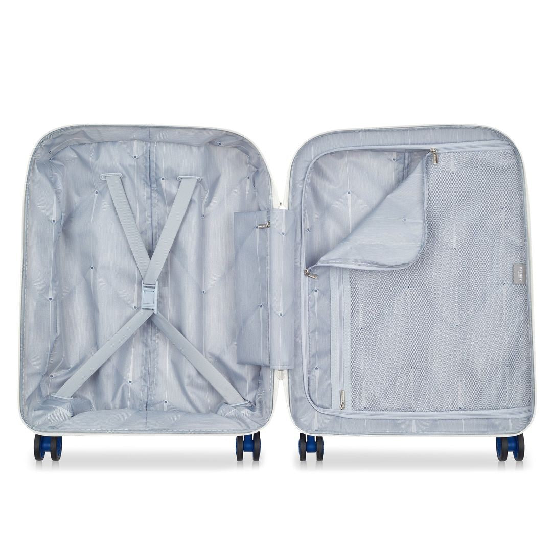 DELSEY Cabin suitcase SLIM 55CM CLACELED MATERIAL