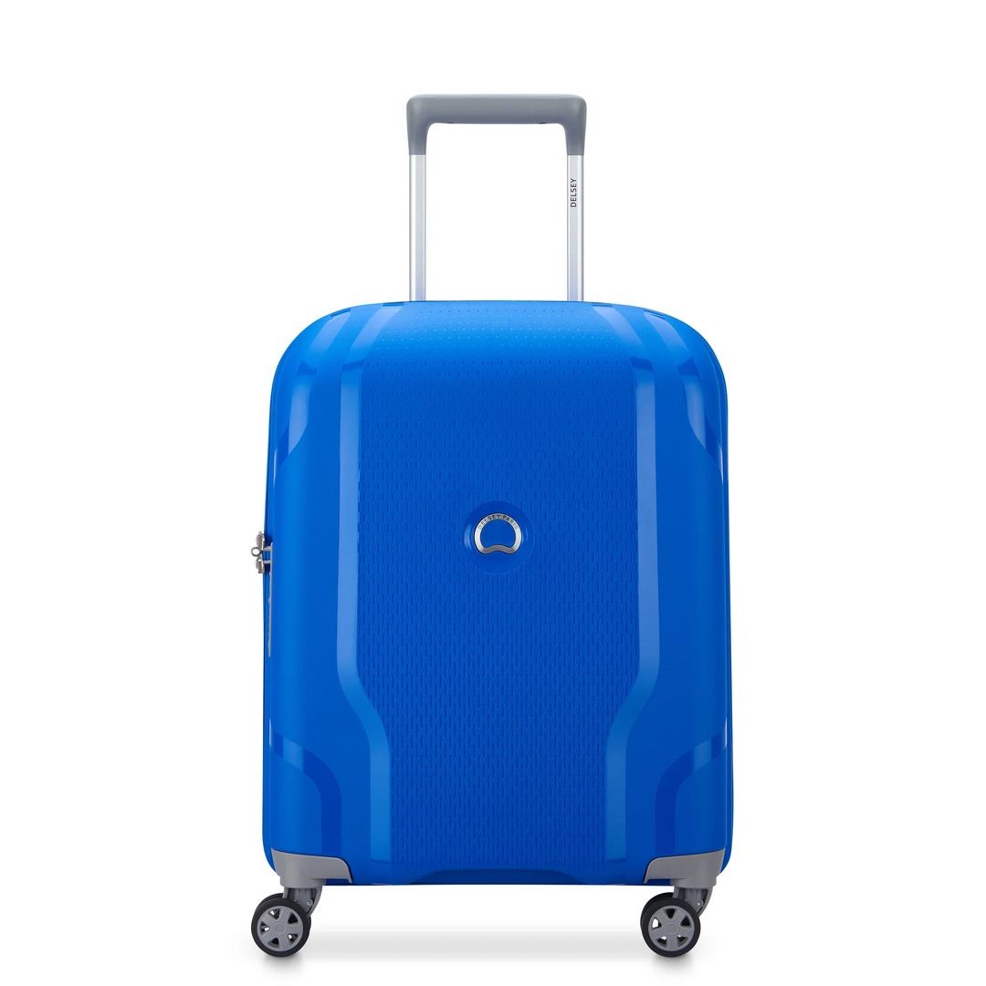 DELSEY Cabin suitcase SLIM 55CM CLACELED MATERIAL