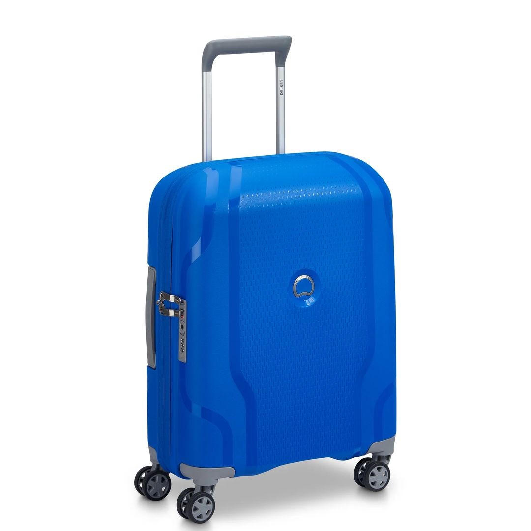 DELSEY Cabin suitcase SLIM 55CM CLACELED MATERIAL