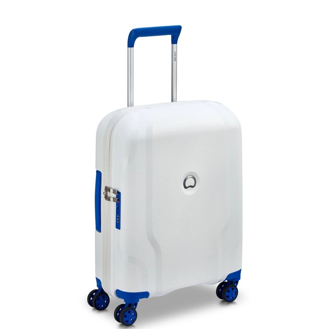 DELSEY Cabin suitcase SLIM 55CM CLACELED MATERIAL