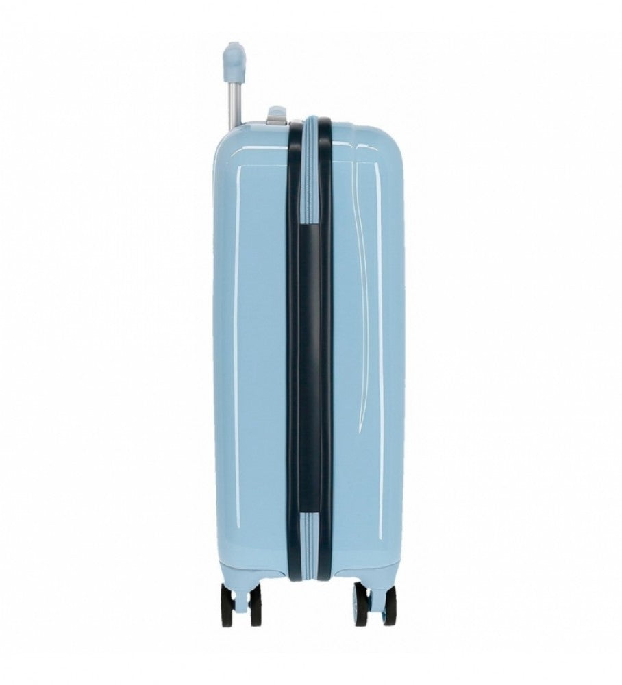 Cabin suitcase Minnie Hi Love Rigid Blue