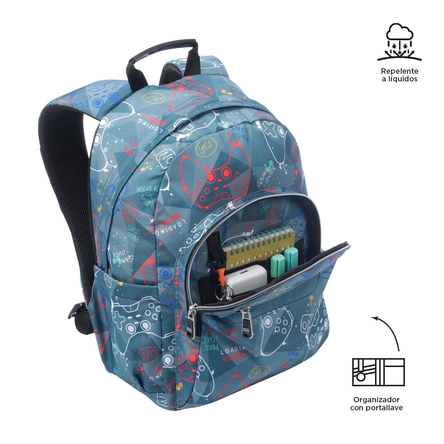 TOTTO Gommas small school backpack - Sticks 5dr